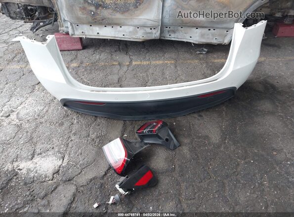 7SAYGDEF3NF351547 2022 TESLA MODEL Y White Widok zestawu wskaźników