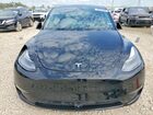 2022 Tesla Model Y Black vin: 7SAYGDEF4NF454587
