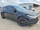 2022 Tesla Model Y Black vin: 7SAYGDEF4NF454587