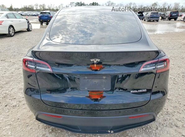 7SAYGDEF4NF454587 2022 TESLA MODEL Black Vista trasera