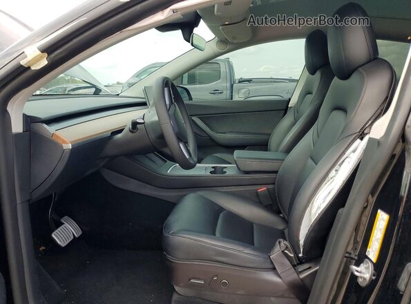 7SAYGDEF4NF454587 2022 TESLA MODEL Black Vista interior delantera