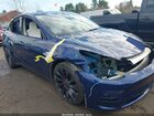 2023 Tesla Model Y Performance Dual Motor All-wheel Drive Blue vin: 7SAYGDEF4PF794969