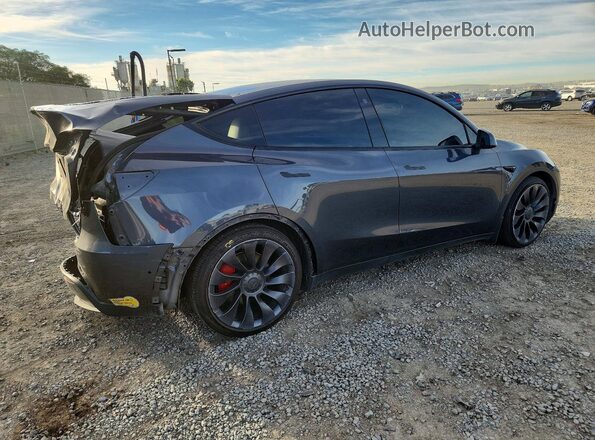 7SAYGDEF5NF326200 2022 TESLA MODEL Gray Rear right