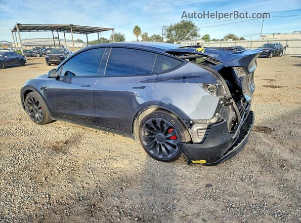 7SAYGDEF5NF326200 2022 TESLA MODEL Gray Rear left