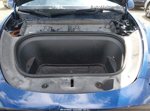 7SAYGDEF5NF393590 2022 TESLA MODEL Y Blue Rear view
