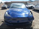 2022 Tesla Model Y Performance Dual Motor All-wheel Drive Blue vin: 7SAYGDEF5NF393590