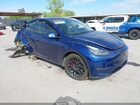 2022 Tesla Model Y Performance Dual Motor All-wheel Drive Синий vin: 7SAYGDEF5NF505711