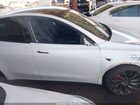 2022 Tesla Model Y Performance Dual Motor All-wheel Drive White vin: 7SAYGDEF5NF554715