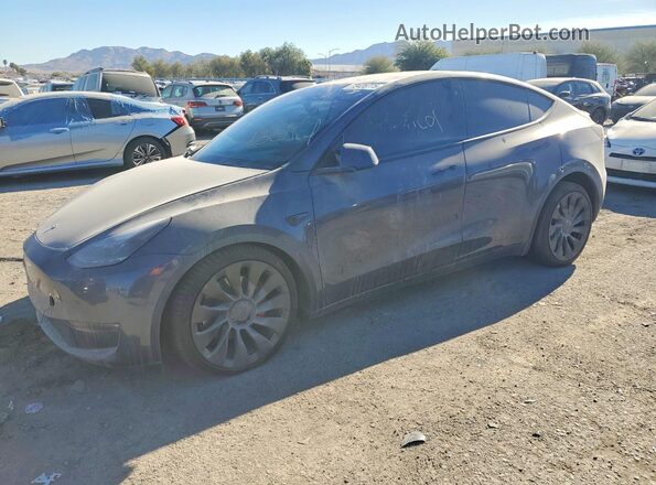 7SAYGDEF5NF564967 2022 TESLA MODEL Silver წინა მარცხენა ხედი სამი მეოთხედიდან