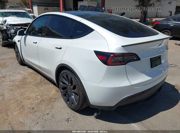 7SAYGDEF5RF049442 2024 TESLA MODEL Y White უკანა მარცხენა