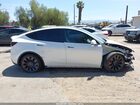 2024 Tesla Model Y Performance Dual Motor All-wheel Drive White vin: 7SAYGDEF5RF049442