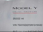 2024 Tesla Model Y Performance Dual Motor All-wheel Drive White vin: 7SAYGDEF5RF049442