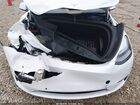 2022 Tesla Model Y Performance Dual Motor All-wheel Drive White vin: 7SAYGDEF6NF312175