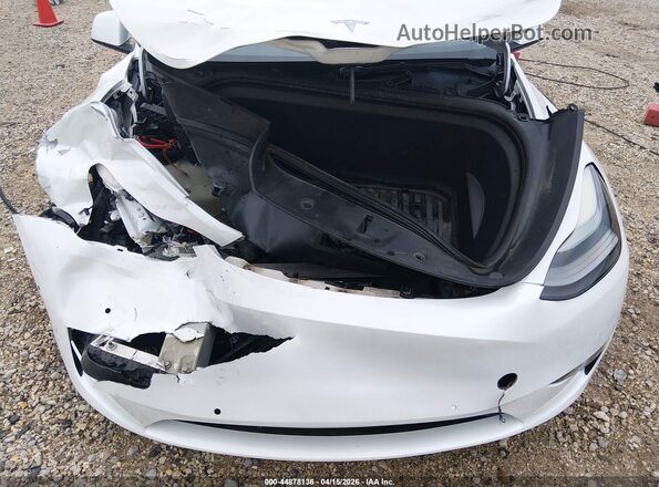 7SAYGDEF6NF312175 2022 TESLA MODEL Y White Widok z tyłu
