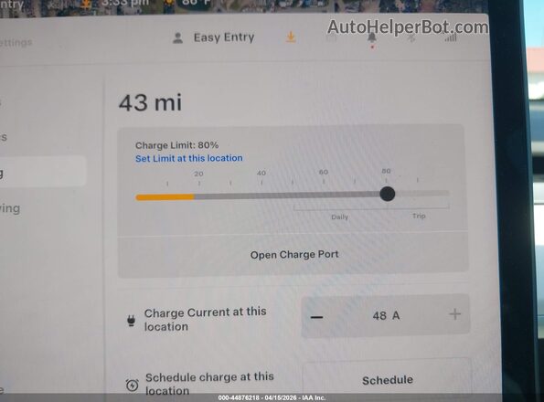 7SAYGDEF6NF469494 2022 TESLA MODEL Y White 