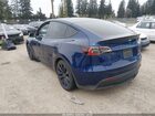2022 Tesla Model Y Performance Dual Motor All-wheel Drive Blue vin: 7SAYGDEF6NF492788