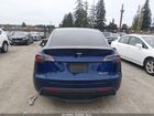 2022 Tesla Model Y Performance Dual Motor All-wheel Drive Blue vin: 7SAYGDEF6NF492788