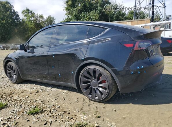 7SAYGDEF6PF863550 2023 TESLA MODEL Black უკანა მარცხენა