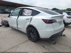 2022 Tesla Model Y Performance Dual Motor All-wheel Drive White vin: 7SAYGDEF9NF453595