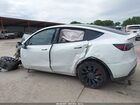 2022 Tesla Model Y Performance Dual Motor All-wheel Drive White vin: 7SAYGDEF9NF453595