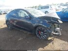2024 Tesla Model Y Performance Dual Motor All-wheel Drive Gray vin: 7SAYGDEF9RF053655
