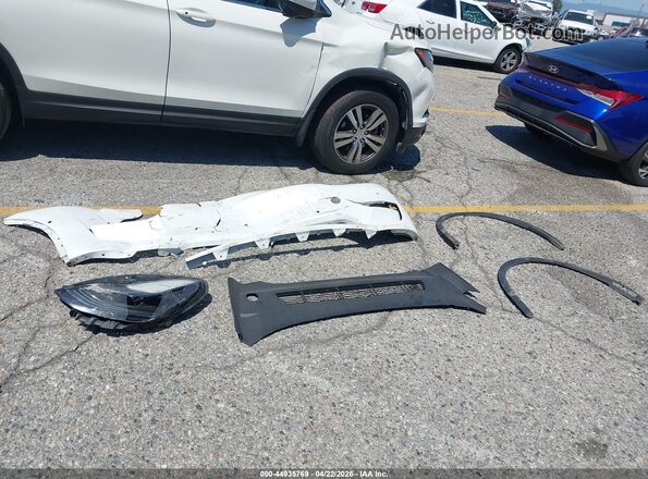 7SAYGDEFXNF487559 2022 TESLA MODEL Y White წინა პანელის ხედი