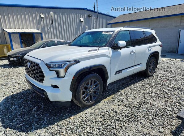 7SVAAABA1PX019936 2023 TOYOTA SEQUOIA White Front left