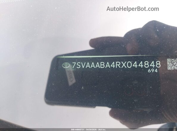 7SVAAABA4RX044848 2024 TOYOTA SEQUOIA White ძრავის განყოფილების ხედი