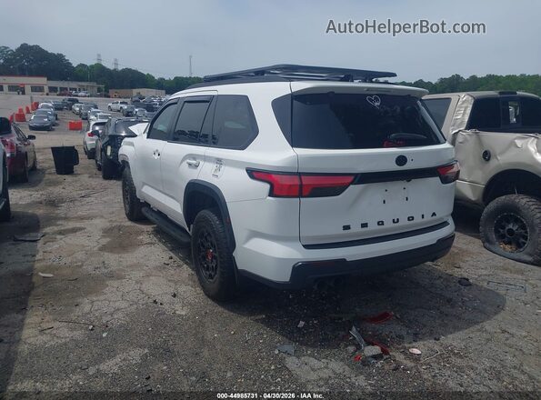 7SVAAABA4RX044848 2024 TOYOTA SEQUOIA White უკანა მარცხენა