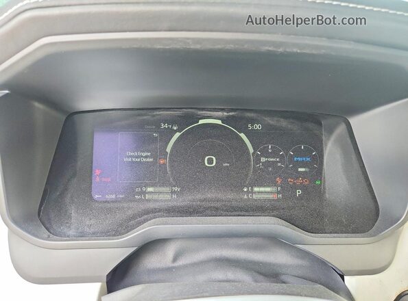 7SVAAABA7SX071225 2025 TOYOTA SEQUOIA Gray ხელსაწყოთა პანელის ხედი