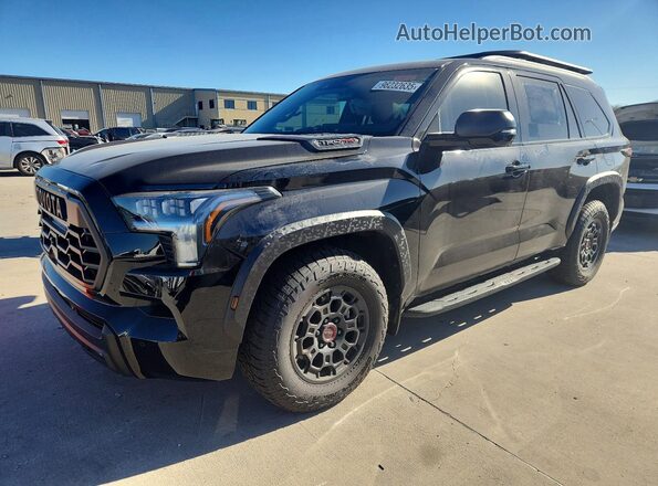 7SVAAABA9TX080574 2026 TOYOTA SEQUOIA Black Vista tres cuartos delantera izquierda