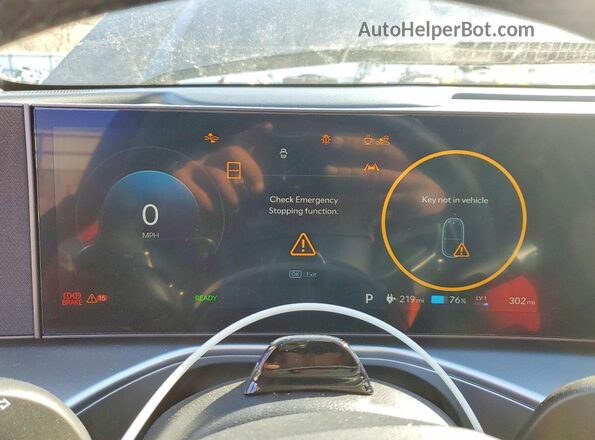 7YAMWFS52TY001922 2026 HYUNDAI IONIQ Black Vista del cuadro de instrumentos