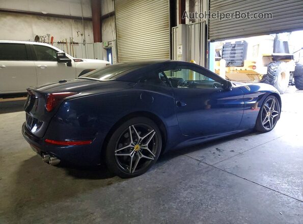 ZFF77XJA4H0226114 2017 FERRARI CALIFORNIA Blue Trasero derecho