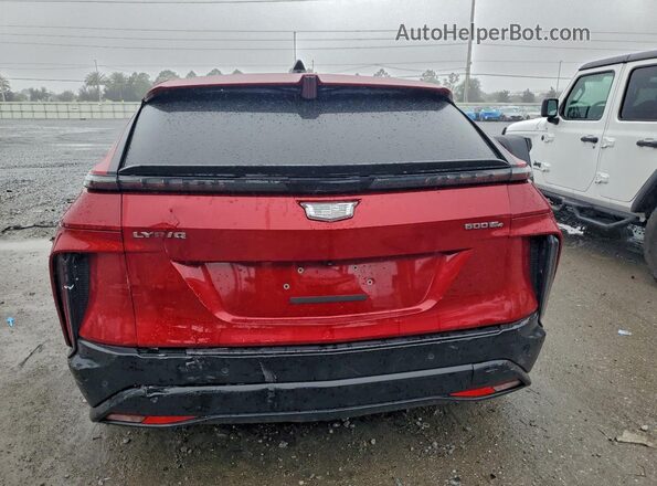 1GYKPVRL0RZ121340 2024 CADILLAC OTHER Красный Вид салона спереди