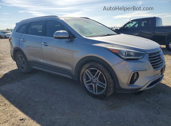 KM8SRDHF4HU186883 2017 HYUNDAI SANTA FE Серебряный Вид спереди