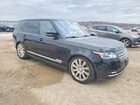 2016 Land Rover Range Rover Supercharged Черный vin: SALGS2EF0GA251695