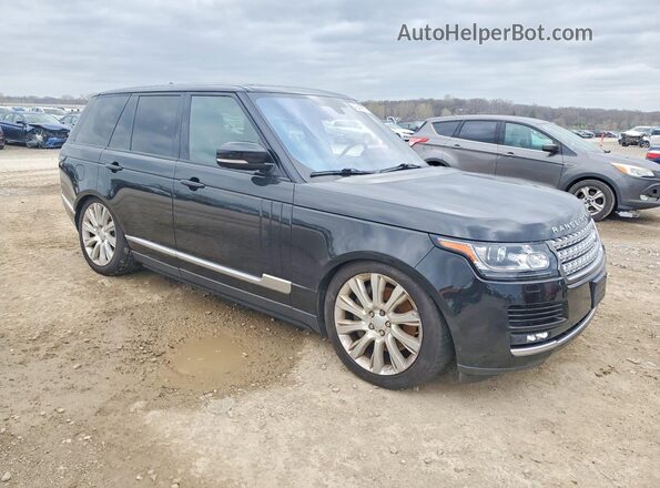 SALGS2EF0GA251695 2016 LAND ROVER RANGE Черный Вид спереди