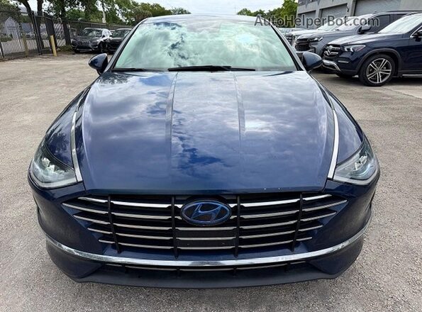 5NPEG4JA4MH074658 2021 HYUNDAI SONATA Blue Vista trasera