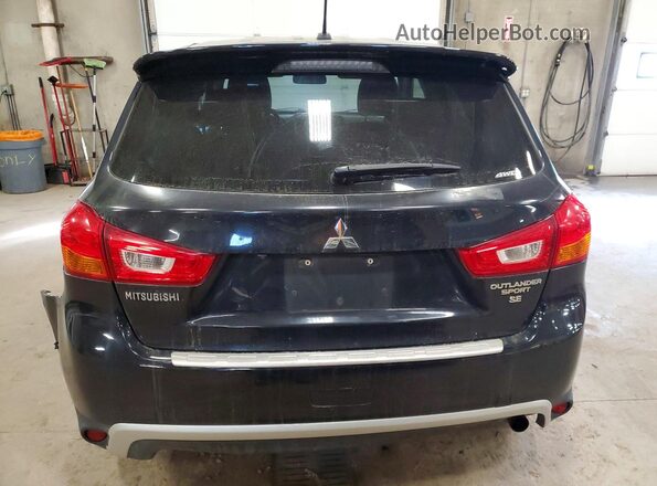 JA4AR3AW5GZ040301 2016 MITSUBISHI OUTLANDER Черный Вид сзади