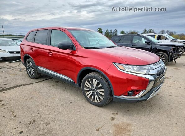 JA4AZ3A32KZ011076 2019 MITSUBISHI OUTLANDER Красный Вид спереди