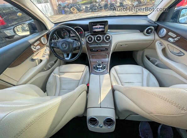 WDC0G4KB9KV185683 2019 MERCEDES-BENZ GLC-CLASS Синий Вид задних сидений