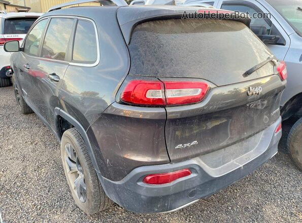 1C4PJLCB4HW508135 2017 JEEP CHEROKEE Серый Передняя правая четверть
