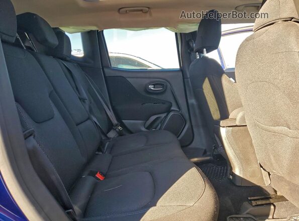 ZACNJCBB7MPM43262 2021 JEEP RENEGADE Blue Widok komory silnika