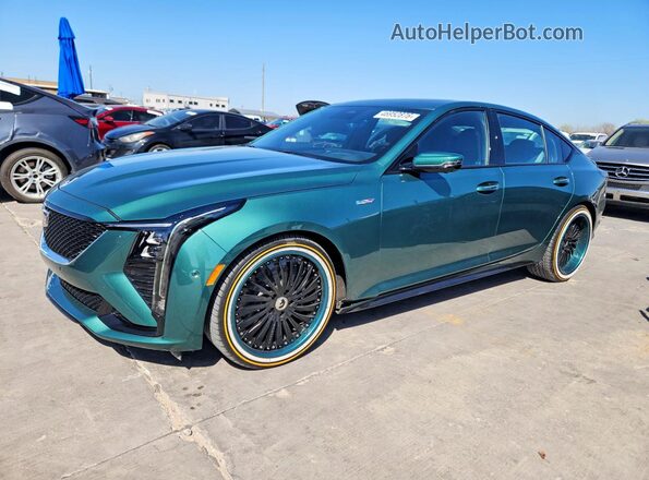 1G6DV5RW7S0106734 2025 CADILLAC CT5 Green Tył lewy