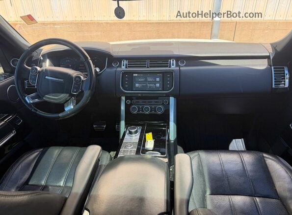 SALGS3EF9GA273443 2016 LAND ROVER RANGE ROVER White Հետևի նստատեղերի տեսք