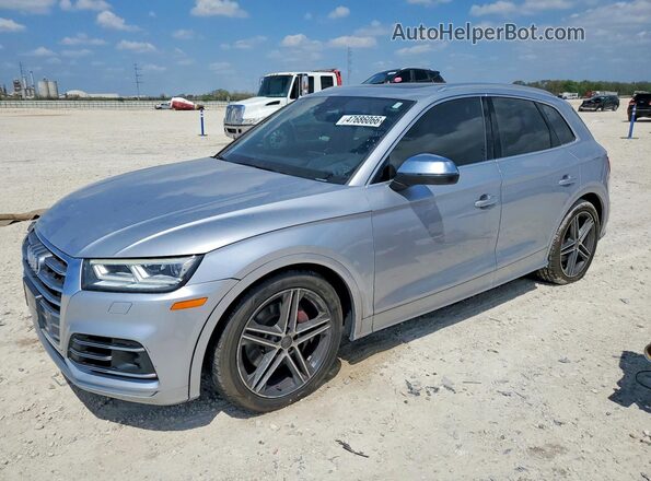 WA1C4AFY2J2182224 2018 AUDI SQ5 Серебряный Задняя левая четверть