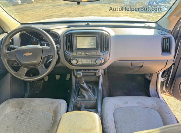1GCHSBEA4J1125301 2018 CHEVROLET COLORADO White Widok tylnych siedzeń