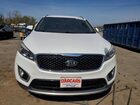 2017 Kia Sorento Ex V6 White vin: 5XYPHDA53HG308939