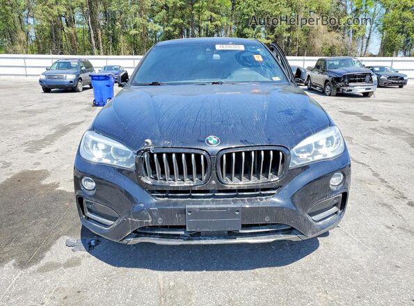 5UXKU2C52K0Z63919 2019 BMW X6 Черный Вид сзади