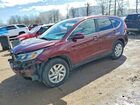 2016 Honda Cr-v Ex Темно-бордовый vin: 2HKRM4H55GH702704